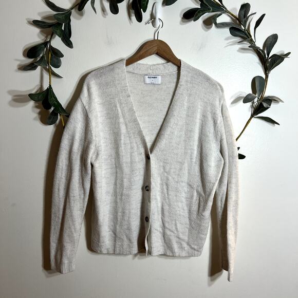 Old Navy Light Gray Cardigan - Picture 1 of 4